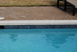swimming pool tile, coping and mastic installed in north dallas